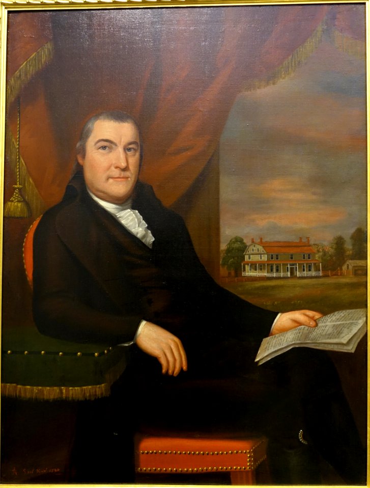 Captain Elijah Dewey by Ralph Earl, 1798, oil on canvas - Bennington Museum - Bennington, VT - DSC08751