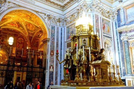 Cappella Sistina - Santa Maria Maggiore - Rome, Italy - DSC05702 photo