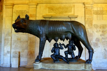 Capitoline she-wolf - Musei Capitolini - Rome, Italy - DSC05797