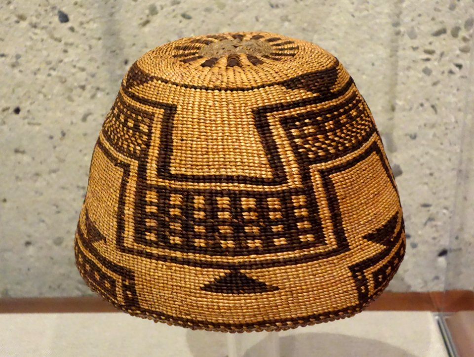 Captain Jack's cap, chief of the Modocs, obtained just after the Modoc War - Oakland Museum of California - DSC05150