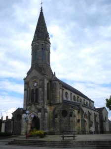 Captieux (Gironde Fr), l'église