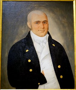 Captain William Story, by Spoilum (Guan Zuolin), 1804, oil on canvas - Peabody Essex Museum - DSC07374