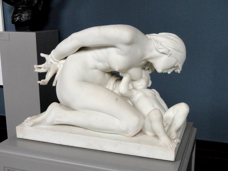 Captive Mother by Stephan Sinding, 1884 - Ny Carlsberg Glyptotek - Copenhagen - DSC09505