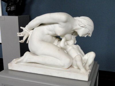 Captive Mother by Stephan Sinding, 1884 - Ny Carlsberg Glyptotek - Copenhagen - DSC09505