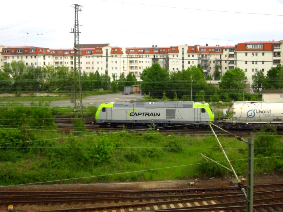Captrain Güterzug Dresden-Friedrichstadt