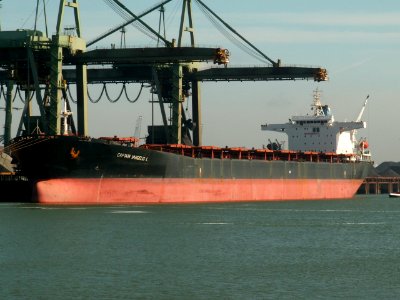 Captain Vangelis L p2-1, Mississippi harbour, Port of Rotterdam, Holland 29-Mar-2006