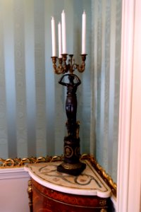 Candelabra - South Sketch Gallery, Chatsworth House - Derbyshire, England - DSC03260