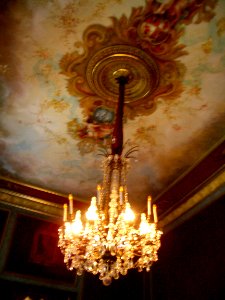Candélabre dans une maison d'avant la révolution