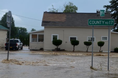 Canandaigua flash flood July 23, 2017 09 house