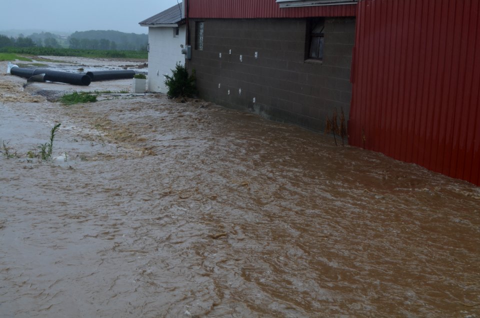 Canandaigua flood July 23, 2017 barn flooded 8