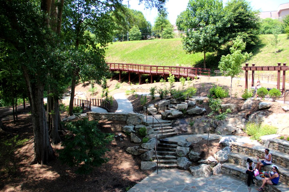 Cancer Survivors Park, Greenville SC June 2019 1
