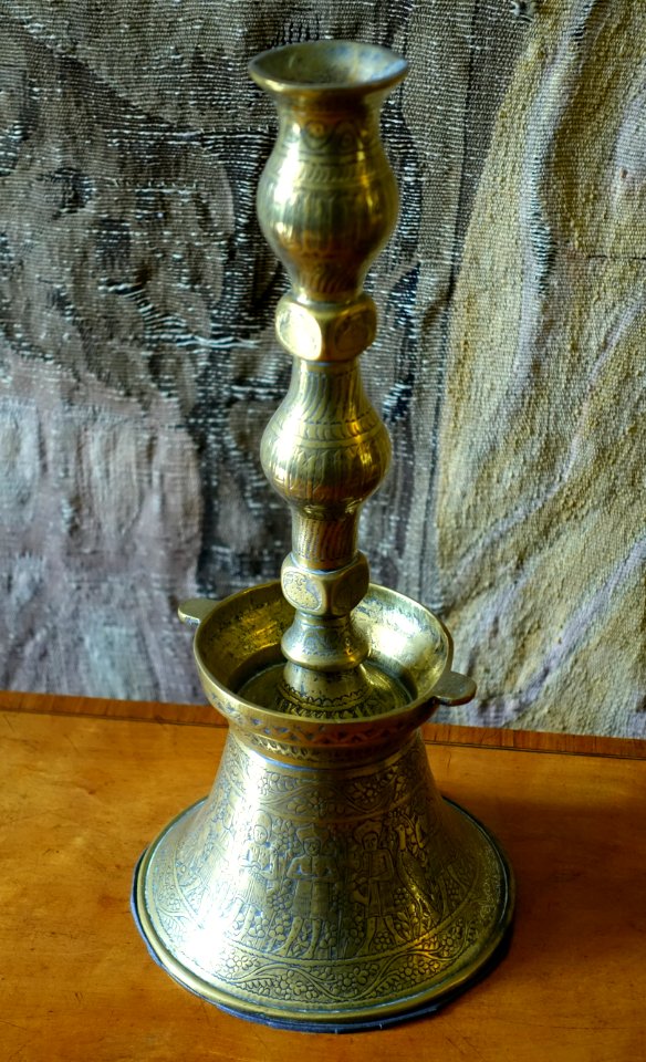 Candlestick 1 - Kelmscott Manor - Oxfordshire, England - DSC00080