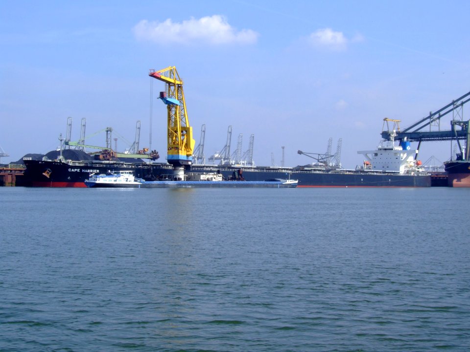 Cape Harrier IMO 9300594 p1, Mississippi harbour, Port of Rotterdam, Holland 03-May-2008