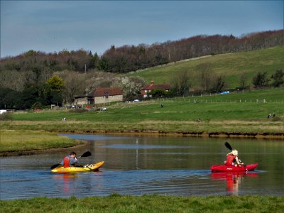 Canoes, Seven Sisters Country Park photo