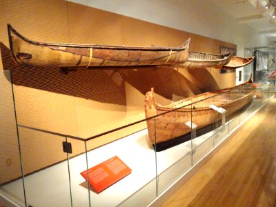 Canoes - Royal Ontario Museum - DSC00284 photo