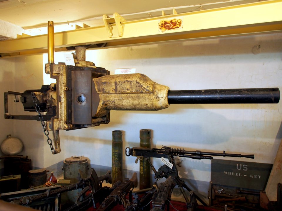 Canon, Casemate 35-3 - Marckolsheim, photo 1