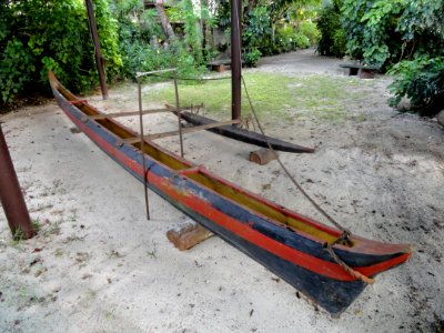 Canoe - Guam Zoological, Botanical and Marine Garden - DSC01058