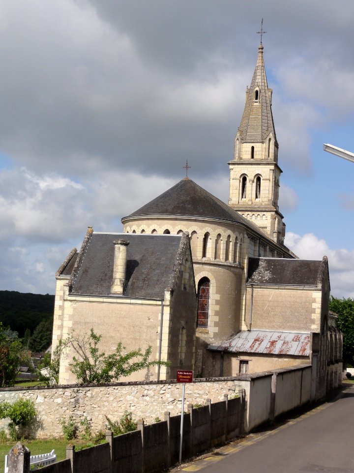 Candé-sur-Beuvron (Loir-et-Cher) Église (2)