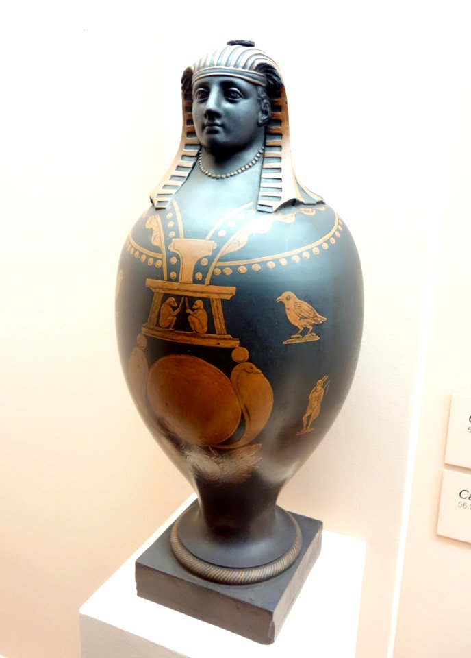 Canopic Vase - Wedgwood, c. 1779 - Brooklyn Museum - Brooklyn, NY - DSC08893