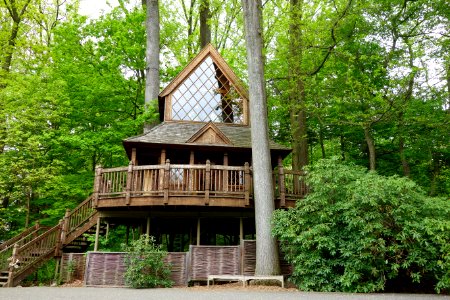 Canopy Cathedral Treehouse - Longwood Gardens - DSC00997