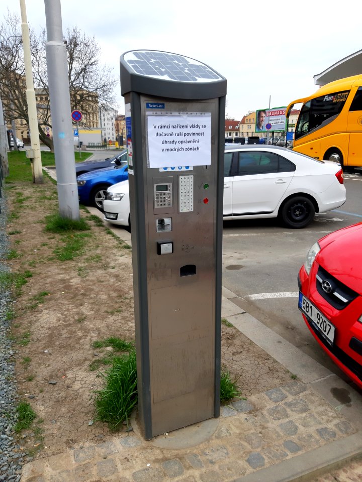 Cancellation of paid parking in Brno due to COVID-19