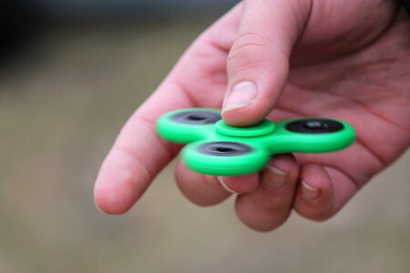 Fidget spinner mental health autism photo