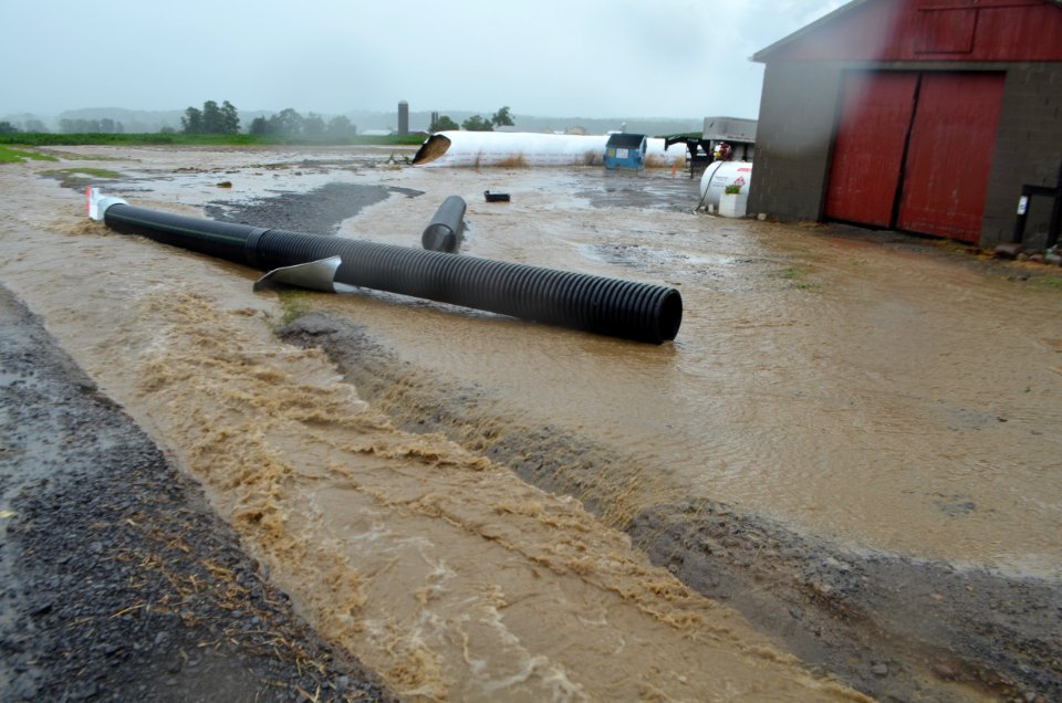 Canandaigua flood July 23, 2017 barn flooded 5