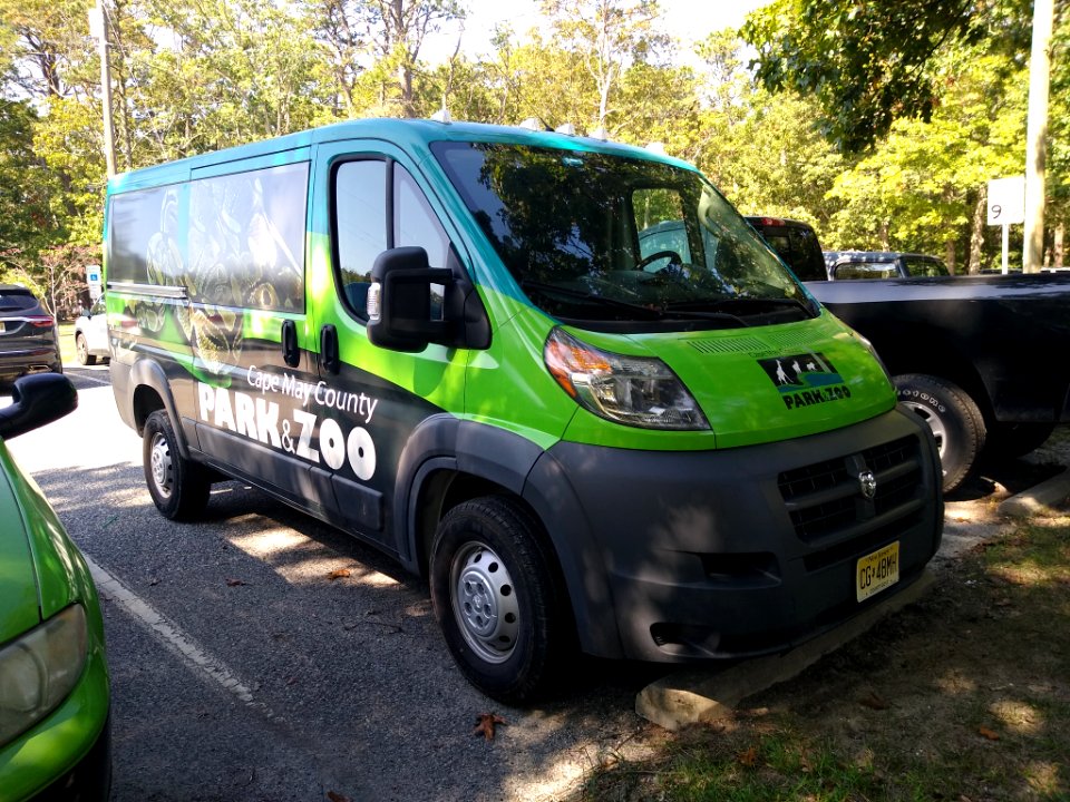Cape May County Park & Zoo Dodge Ram van A