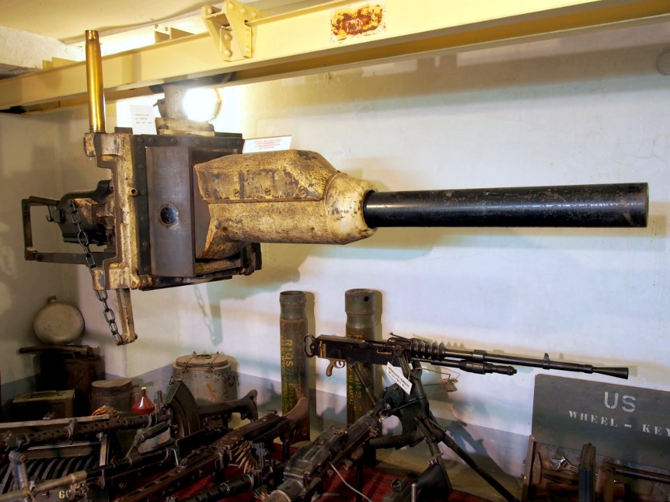 Canon, Casemate 35-3 - Marckolsheim, photo 12