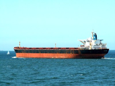 Cape Maria - IMO 8024296 - Callsign 3ENT5 p1 leaving Port of Rotterdam, Holland 08-Jul-2006