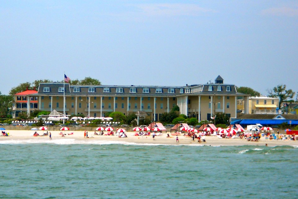 Cape May Congress Hotel from the sea
