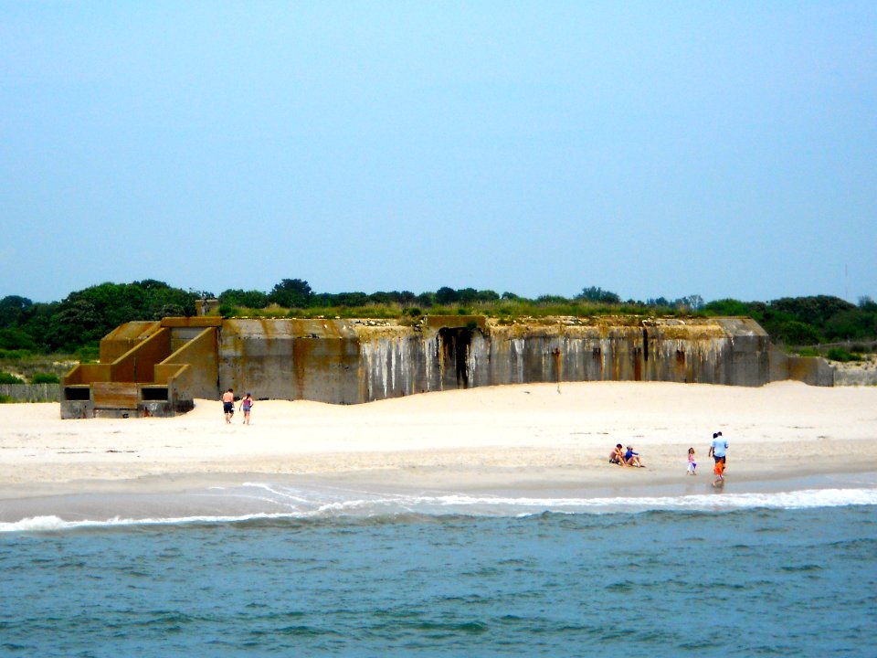 Cape May Battery 223 from the sea