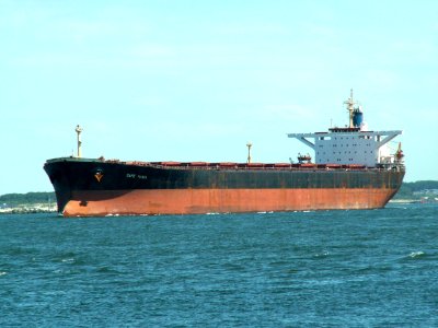 Cape Maria - IMO 8024296 - Callsign 3ENT5 p4 leaving Port of Rotterdam, Holland 08-Jul-2006