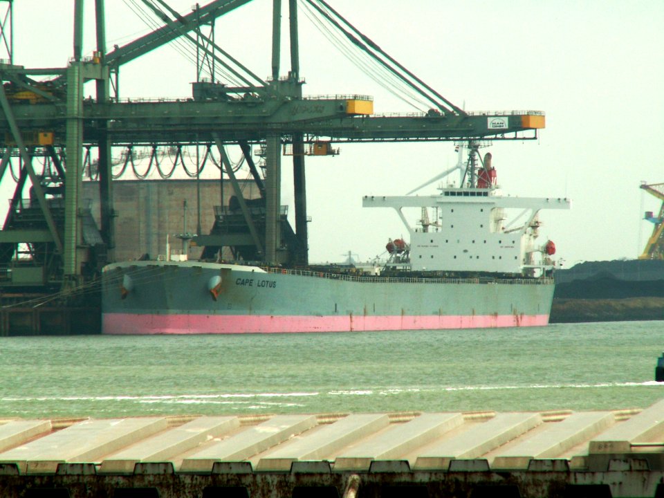 Cape Lotus IMO 9201695 , Mississippi harbour, Port of Rotterdam, Holland 09-Apr-2006