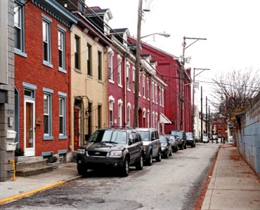 Carey Way, South Side, between 18th and 19th, looking west, 2008-11-08