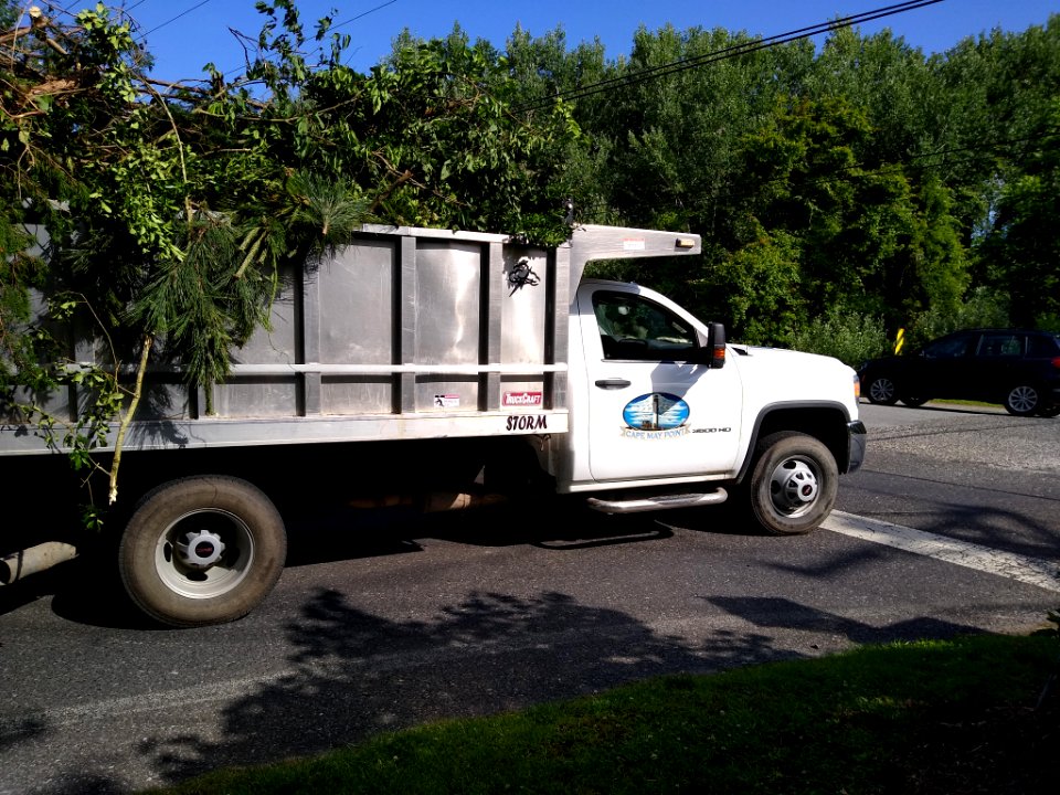 Cape May Point utility truck