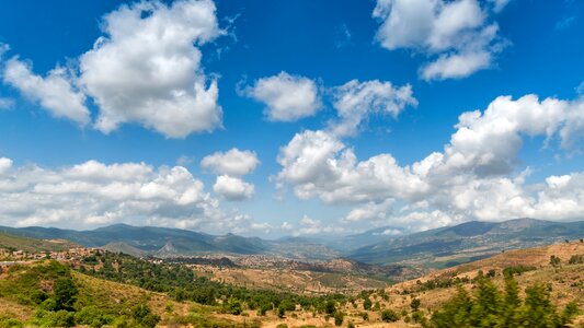 Landscape clouds sky