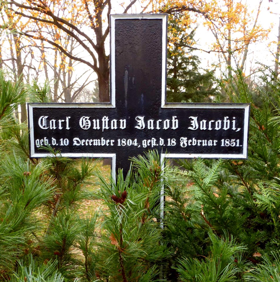 Carl.Gustav.Jacob.Jacobi.Grabkreuz
