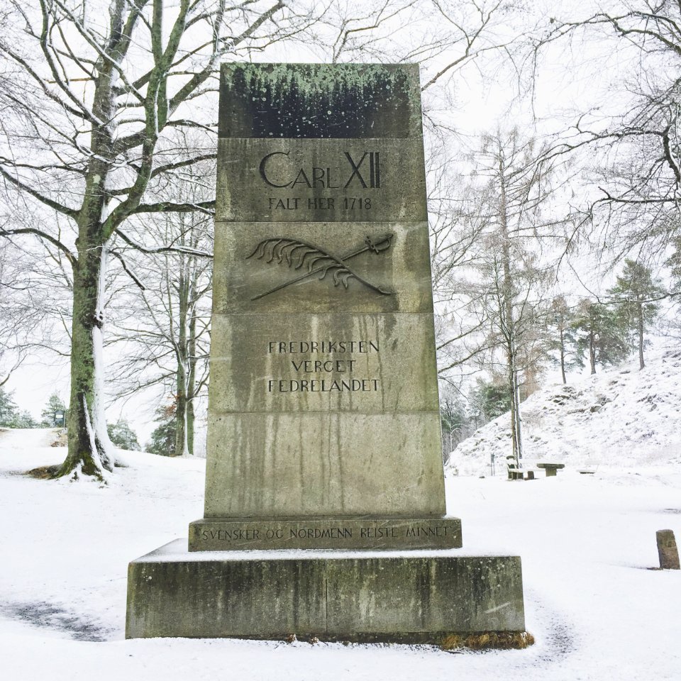 Carl XII – monument Fredriksten