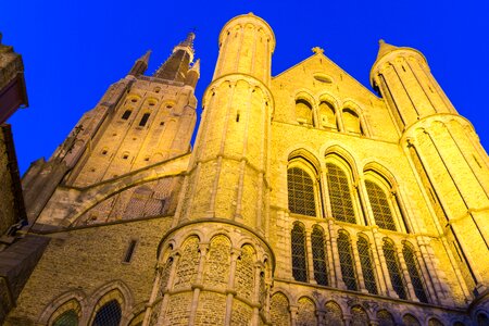 Night photograph romantic religion