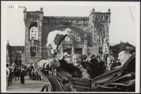 Carnavals, rijtoeren, rijtuigen, amadeiro, Bestanddeelnr 044-0056