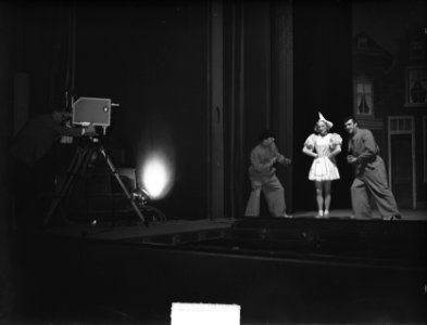 Carnavalscabaret voor televisie bij Philips, Bestanddeelnr 904-4262