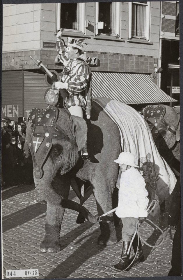 Carnavals, optochten, dieren, Nilles I., Bestanddeelnr 044-0038