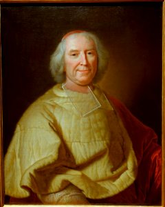 Cardinal Andre Hercule de Fleury, by Hyacinthe Rigaud, Paris, 1735-1736, oil on canvas - Hessisches Landesmuseum Darmstadt - Darmstadt, Germany - DSC01157