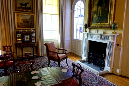 Card room - Shugborough Hall - Staffordshire, England - DSC00136