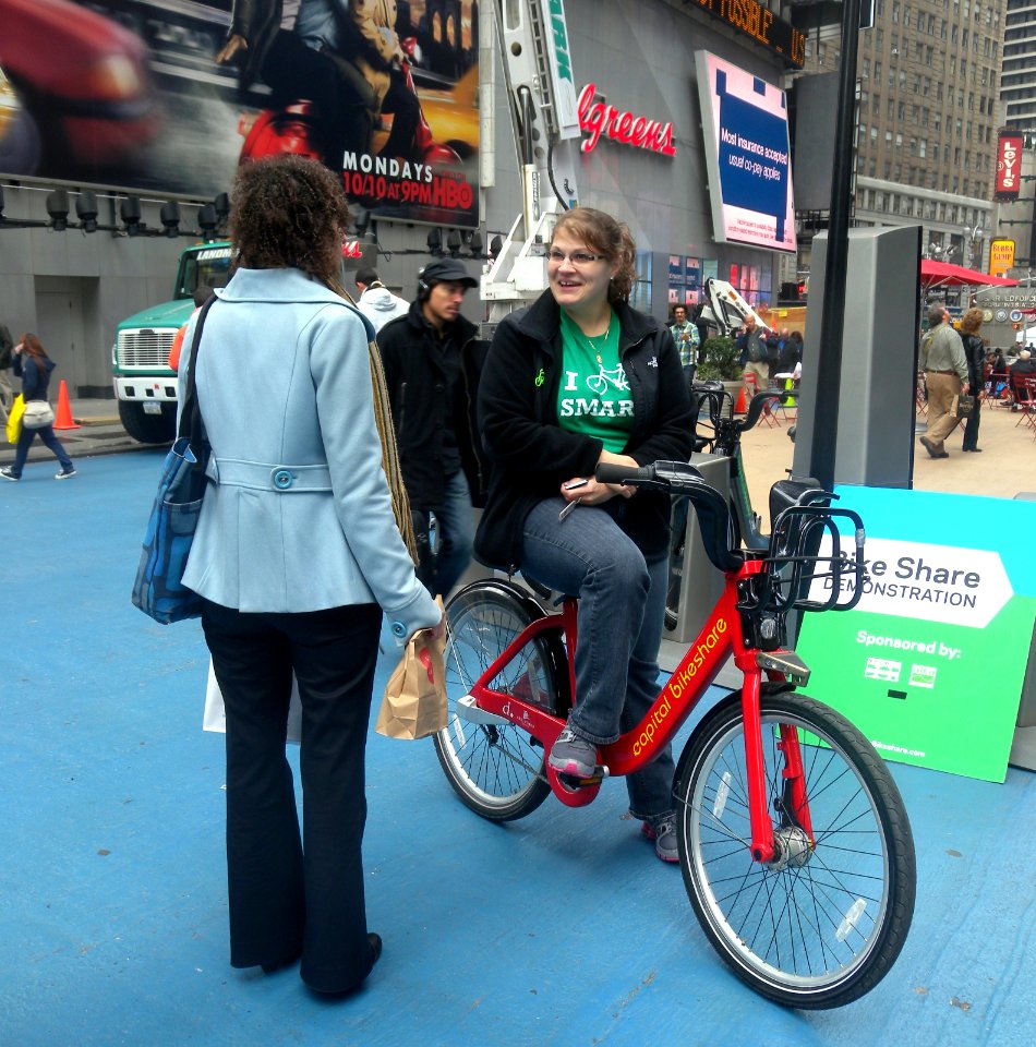 Capital Bikeshare demo Times Sq jeh