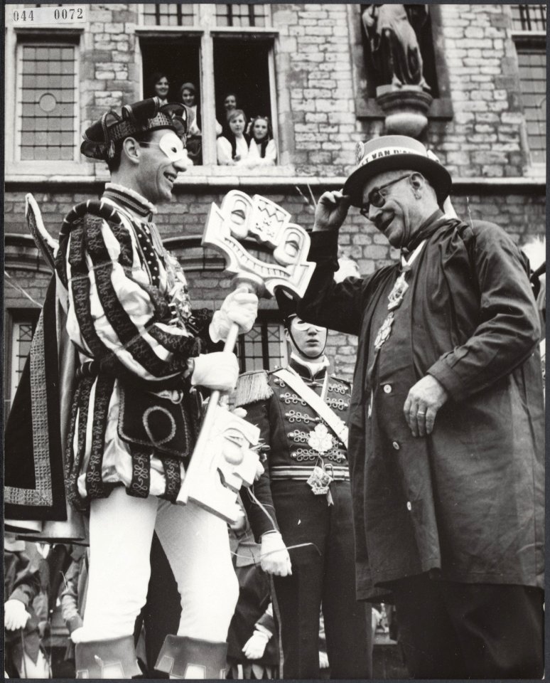 Carnavals, burgemeesters, Peeters L.A.H., nilles II, Bestanddeelnr 044-0072