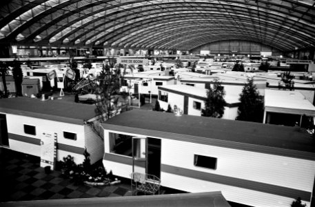 Caravan RAI 1974 overzicht caravantentoonstelling, Bestanddeelnr 927-6368