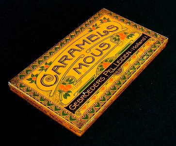 Caramels Mous blik, Gebroeders Pel, Leiden, foto2