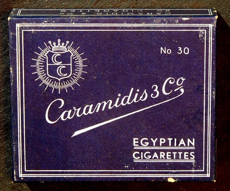 Caramidis 3 Co, No 10, Egyptian Cigarettes pic2